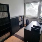 Fekete irodabútor szett Íróasztal szekrény polc együtt 1 Ft-ról fotó