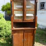 Antik biedermeier tálaló / sarokszekrény fotó
