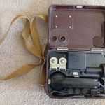 Szovjet katonai tábori telefon bakelit TA-57 régi fotó