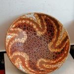 PESTHIDEGKUTI KERÁMIA FALI TÁL 27 CM fotó