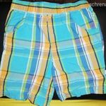 színes kockás short 86-98 fotó