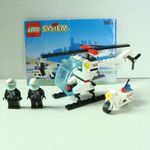 Lego 6664, System, Classic Town, Chopper Cops, Rendőrségi helikopter + motorosrendőr fotó