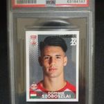 PANINI 2019 FUSSBALL BUNDESLIGA SZOBOSZLAI DOMINIK PSA BEVIZSGÁLT ROOKIE MATRICA fotó