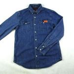 EREDETI SUPERDRY (M) ELEGÁNS *EXCLUSIVE* HOSSZÚ UJJÚ FÉRFI *MINŐSÉGI* FARMERING fotó