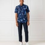 30 ezres MICHAEL KORS pálma mintás lenvászon férfi ing - S/M - 3db nincs posta ! fotó