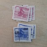 Jugoszlávia bélyegek: Postaszolgáltatások: Postás motoron 1986-90 fotó