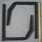 2db polc kerékpár súlyzó tartó 20x20 * 20x30mm fém zártszelvény * polctartó konzol *sz.átvétel: Zugló fotó