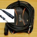 1 pár Bespeco HDJM600 XLR - Jack (6, 3mm) Hangfal/Mikrofon Kábel 6 Méter fotó