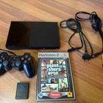 PS2 Slim konzol fotó