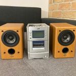 JVC UX-T55 mini hifi gyári távval és leírással!!! fotó
