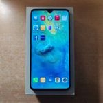 Huawei Mate 20 4/128GB Újszerű Dual Kék Garis ! fotó