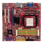 MSI MS-7501 AM-2 DDR-II + 3800+ 2 MAGOS PROCI +HŰTŐ fotó