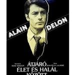 ÁTJÁRÓ ÉLET ÉS HALÁL KÖZÖT - Alain Delon !!! E R E D E T I 1988 !!! Mozi Film Plakát Poszter VG+ !!! fotó