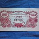 VÖRÖSHADSEREG 1000 PENGŐ 1944 UNC/aUNC R! fotó