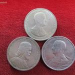 3db 5 PENGŐ 1930, 38, 39 EZÜST: 75g EGYBEN ELADÓ ! nsz+ fotó