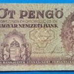 1939 -es 5 Pengő bankó Ritkább !!! F+ (L2116) fotó