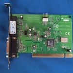 Retró PC kártya ESS hangkártya és MIDI/Joystick port PCI csatolóba ESS ES1938S Solo-1 stereo -2 fotó