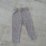 Világosszürke unikornisos leggings 18-24 hó fotó