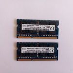 SK Hynix 16gb 2x8/1600mhz DDR3 PC3L laptop memória Az ár 2db-ra szól. fotó