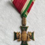 korai Horthy Katonai Tiszti Szolgálati jel I. osztály kitüntetés 50 év után! 1Ft NMÁ fotó
