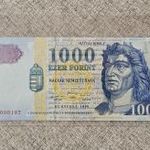1000 forint 1998 DJ "UNC" tartásban fotó