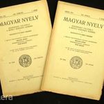 Magyar nyelv folyoirat 1941 fotó