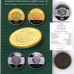 I. András 15000 + 3000 forint 2023 érmepár - bontatlan kapszula, certi, prospektus fotó