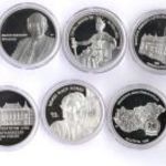 Ezüst 15000 forint MNB emlékérme LOT 2021-2024 PP - 10 db - bontatlan kapszulában, certivel fotó