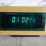 Elektronika 6 digitális orosz asztali óra - működik, de javítani kell fotó