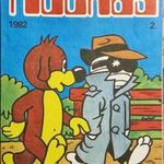 KOCKÁS 2. SZÁM - PIF, DR. JUSTICE, SZILVIÓ, RAHAN RETRO KÉPREGÉNY, GYŰJTŐI OLVASATLAN ÁLLAPOT !!! fotó