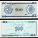 Kuba 100 Pesos "C" külföldieknek bankjegy (UNC) 1991 fotó