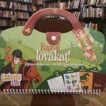 Rajzolj lovakat! Öltöztetőkönyv kreatív gyerekeknek Móra Csilivili Lili RITKA!! fotó