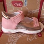 D.D. Step gyerek lány bőrszandál 31-36 Baby Pink INGYEN POSTA!!! fotó