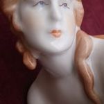 ZSOLNAY TÉRDEPLŐ NŐI AKT FESTETT PORCELÁN FIGURA .IDŐTLEN I OSZTÁLYÚ SZÉPSÉG ! fotó