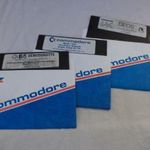 [ABC] 3db Commodore 64 gyári lemez, GEOS (1230) fotó