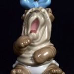ÁSÍTÓ " BÉBI KUTYA " LLADRO NAO PORCELÁN FIGURA X fotó