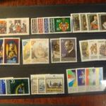 Liechtenstein 1982-85 15 féle használatlan** sor+1 egyedi kiadás kat.ár 67, 90 euro 33. fotó