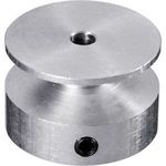 Alumínium Csiga Reely Furat átmérő: 3.2 mm Ø: 20 mm fotó