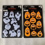 Halloween-i 3D filc matrica szett - szellem és tök - 15 x 20 cm - 10 db / csomag fotó