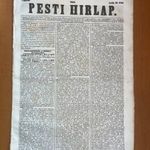 1844 Kossuth hírlapja - Pesti Hírlap Április 25. A REFORMKOR kultikus lapja fotó