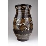 1E415 Jelzett nagyméretű vásárhelyi kerámia váza 24 cm fotó