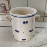 Retro fetett kerámia tál, fűszertartó eladó! fotó