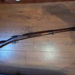 Carl Gustafs svéd mauser szép állapotú gáz-riasztó átalkítású+adapterrel 1917 fotó
