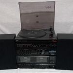 Eladó , egy AS Audió Tonic , lemezjátszós, rádiós, 2 kazettás magnós , mini hifi torony !Hibátlan ! fotó
