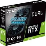 ASUS DUAL GeForce RTX 3050 O6G új bontatlan garanciával fotó