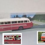 JB4 H0 1: 87 Espewe DDR Ikarus 55 Lux (kisszériás, Kékestető) - Modelltec s.e.s. díszdobozban fotó