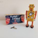 Robot Lilliput NP5357, retro hasonmás lemezjáték fotó