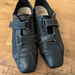 BATA női 38-as flexible fekete kényelmi zárt cipő, vászon-bőr tavaszi-őszi cipő, komfort cipő fotó