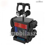 UNIVERZÁLIS Játékkonzol CD tároló / Headstand fejhallgató / Joystick állvány / asztali tartó - PS... fotó