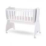 Lorelli First Dreams ringatható bölcső 105x55 - White / Milky Green New fotó